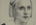 Marie Therése II // 2013 // 40 x 28 cm // Kohle/Leinwand